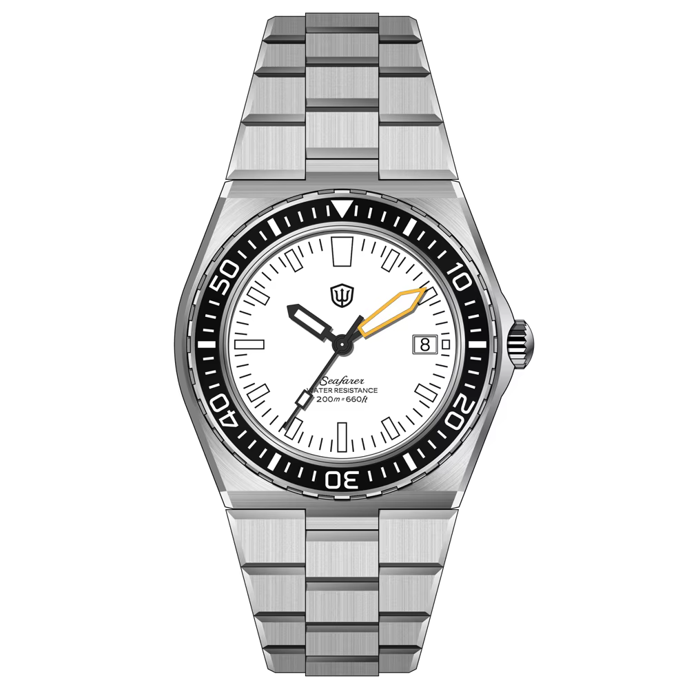 Watchdives WD0017 41mm Montre pour homme Ronda 515 VH31 Montres à quartz à seconde fluide Verre saph