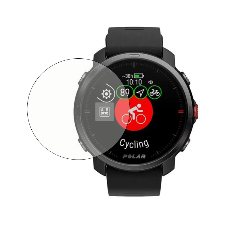 Smartwatch verre trempé clair Film de protection garde pour POLAR Grit X Pro montre intelligente ple
