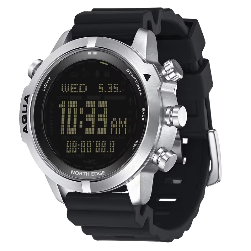 NORTH EDGE montre intelligente pour hommes montre d'ordinateur de plongée professionnelle plongée so