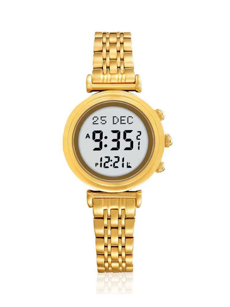 Montre musulmane pour femme, avec alarme de prière, heure Azan, boussole Qibla, horloge-bracelet isl