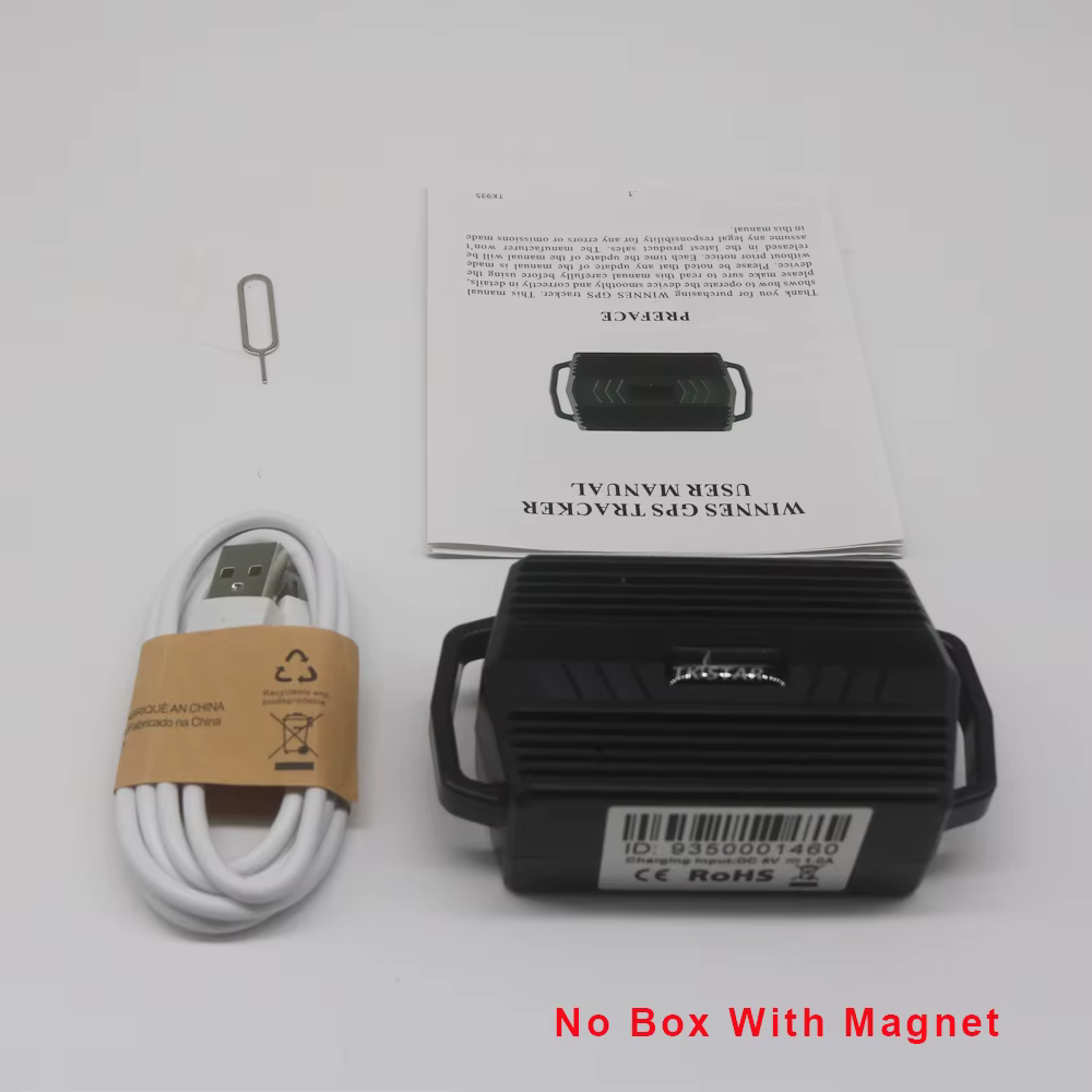 Localisateur GPS Animal pour vache chameau TK935, 3000mAh, localisateur GPS étanche, aimant de voitu