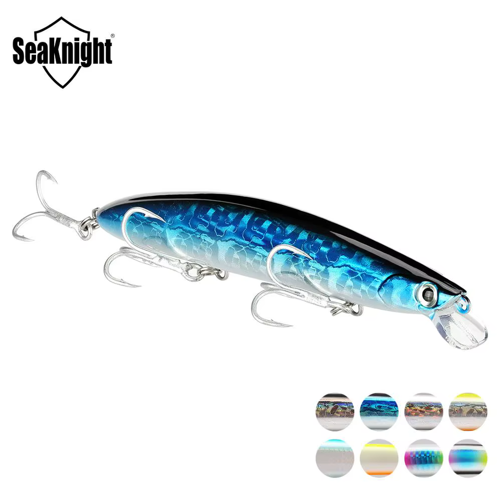SeaKnight SK008 leurre de pêche méné 20g 125mm coulant 0.3-0.9M appât dur longue coulée méné carpe m