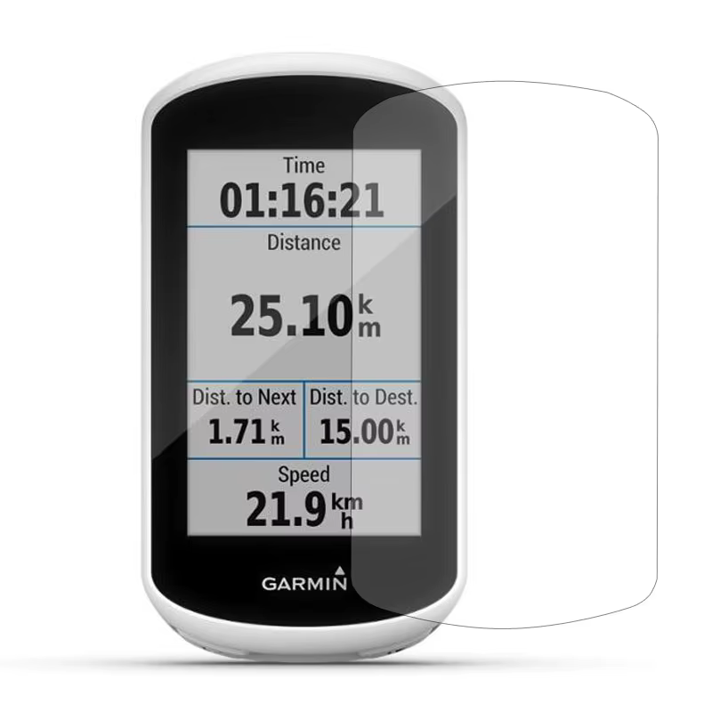 Protecteur d'écran souple pour Garmin Edge Explore / Explore 2, film de protection pour ordinateur d