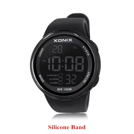Chaud! XONIX nouveaux hommes sport Hardlex montres étanche 100m en plein air amusant multifonction m