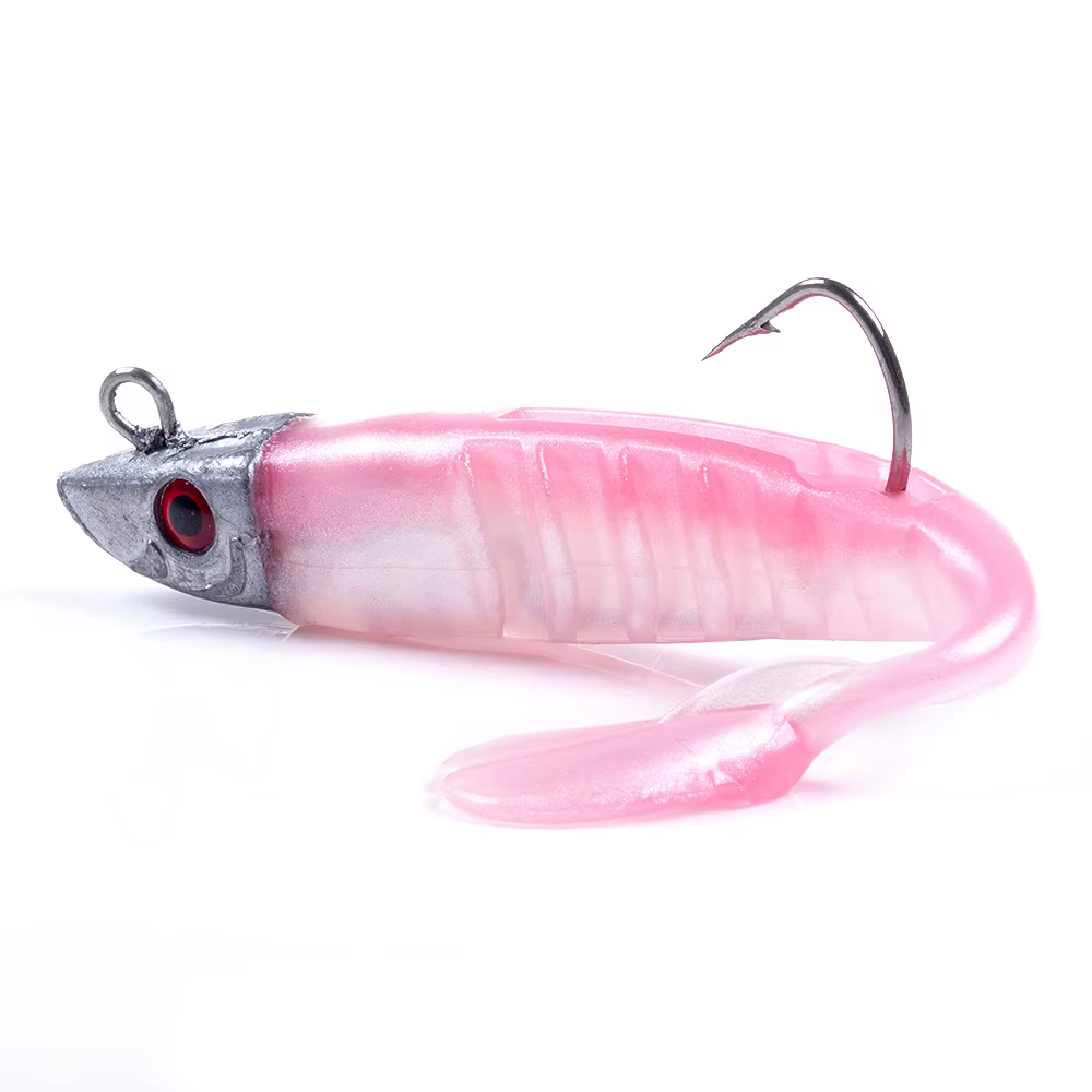 HENGJIA tête de gabarits appât en Silicone souple Wobblers 9cm15g 11cm 25g pêche en mer leurres soup