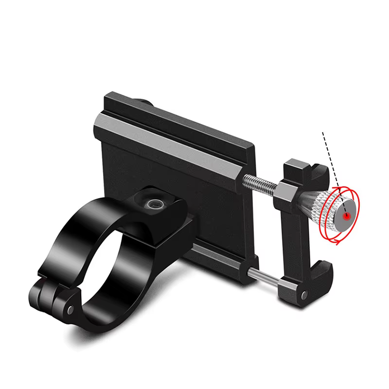 GUB G81 Support réglable anti-dérapant Support de téléphone portable pour Xiaomi M365 Pro 1S Scooter