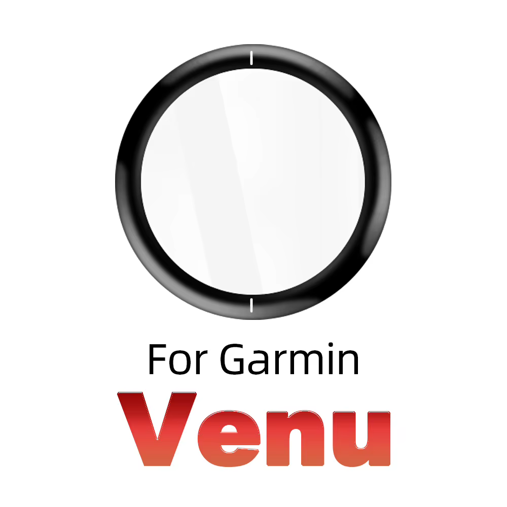 Film de protection en fibre de verre souple 5D pour Garmin venus 2/venus 2S, couverture complète inc