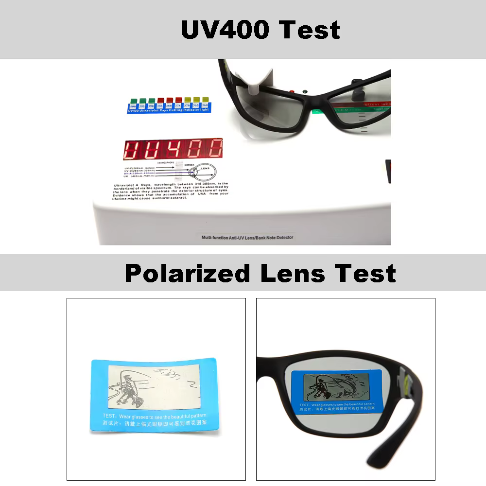 Lunettes de soleil photochromiques de cyclisme pour hommes et femmes, polarisées, à couleur changean