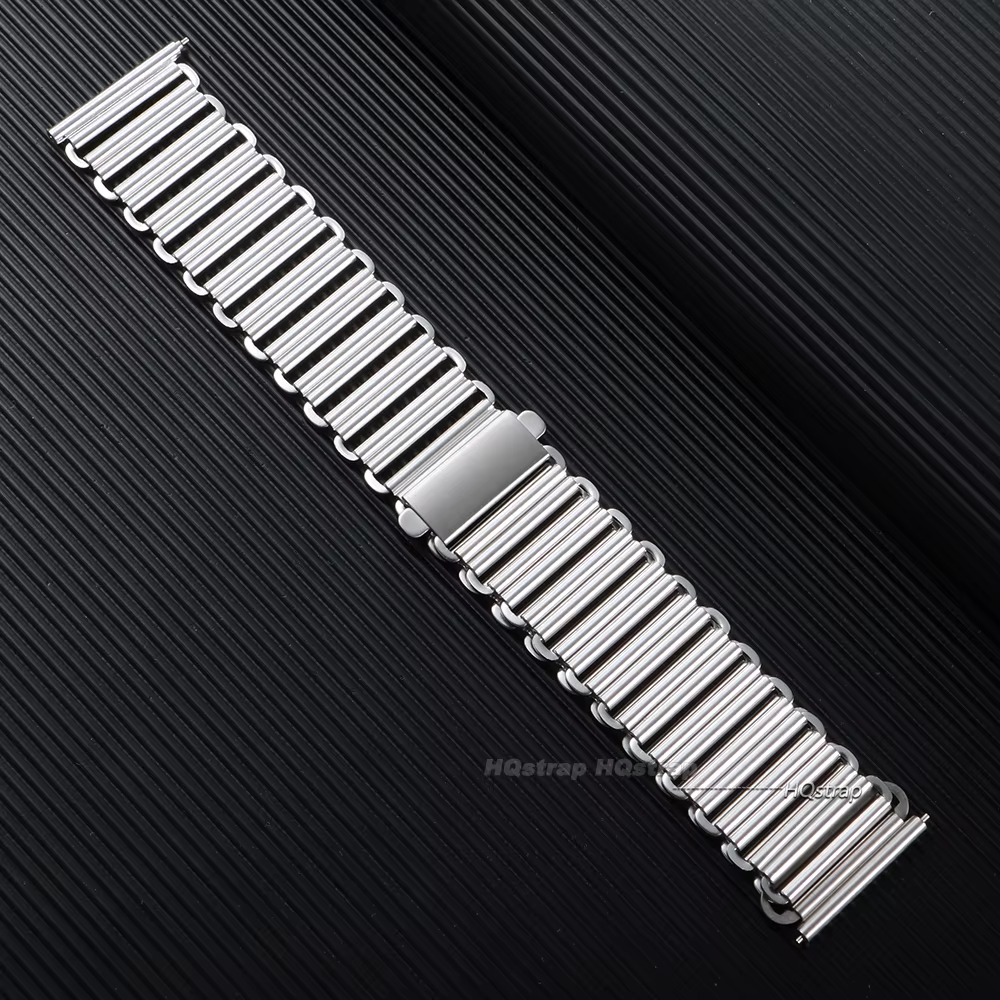 Bracelet de montre en métal de haute qualité pour Bonklip 18 20 22mm Bracelet de montre en acier ino