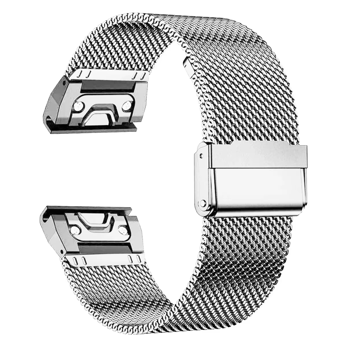 Bracelet de montre en maille milanaise en acier inoxydable, 26 22 20mm, pour Garmin Fenix 8 7x 6 P