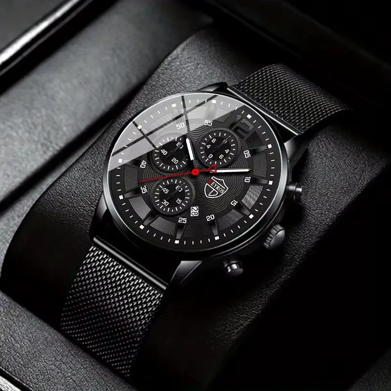 DEYROS hommes mode minimaliste montres hommes d'affaires montre à Quartz pour mode Simple mâle en ac
