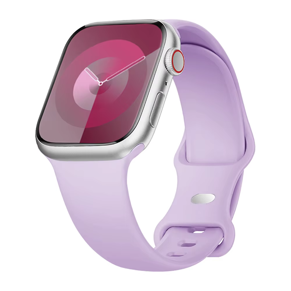 Bracelet en Silicone pour bracelets de montre Apple 40mm 44mm 46mm 45mm 41mm 49mm 42 Bracelet Correa