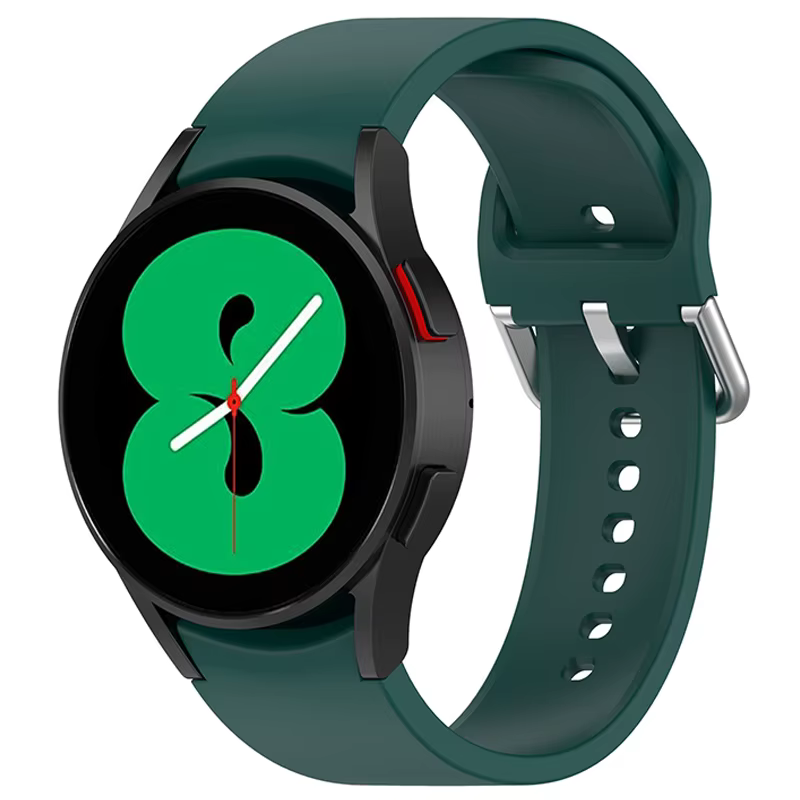 Bracelet en caoutchouc pour Samsung Galaxy Watch 4, classique, 40mm, 44mm, 42mm, 46mm, pour hommes e