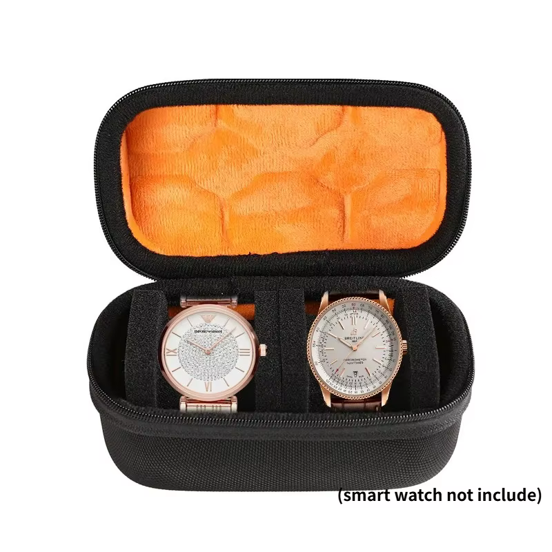 Boîte de rangement pour montres, organisateur pour hommes et femmes, étui de voyage, support de rang