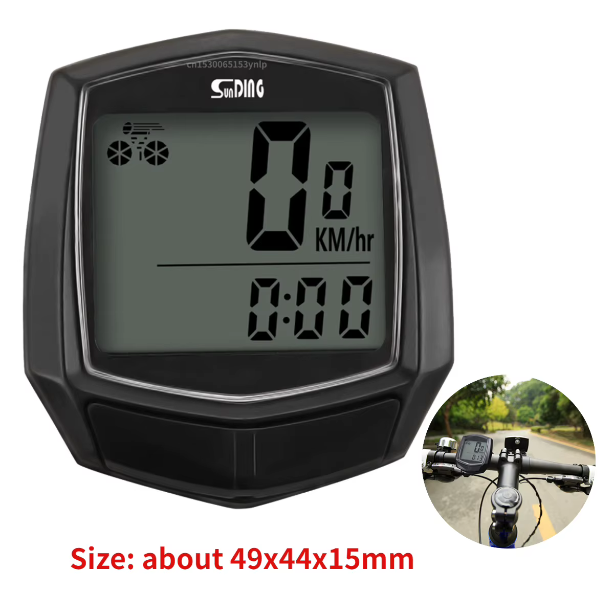 Ordinateur de vélo filaire étanche sans fil, odomcirculation, compteur de vitesse, écran LCD, chrono