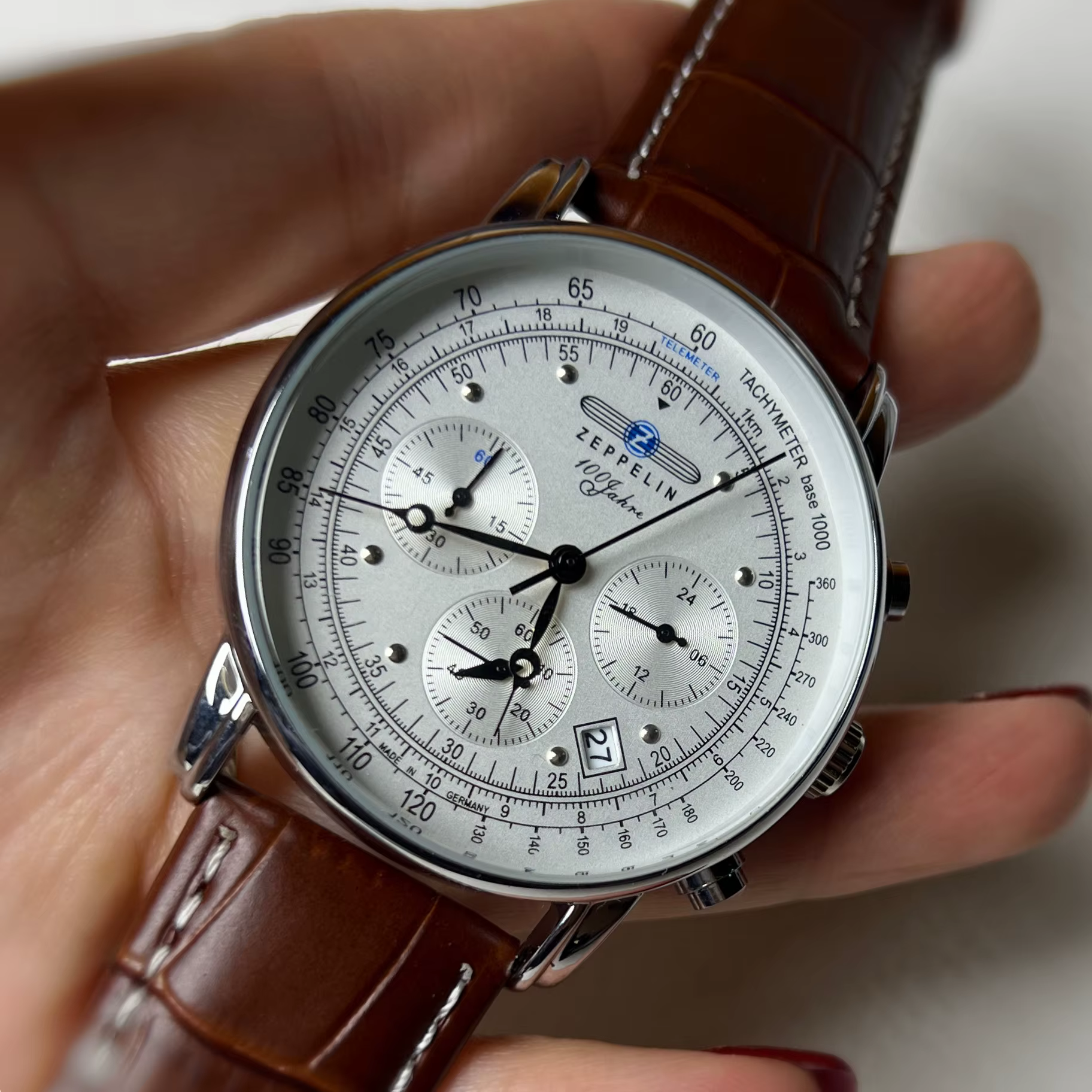 Nouvelle montre Zeppelin commémorative pour homme, style rétro, décontractée, pour le quotidien