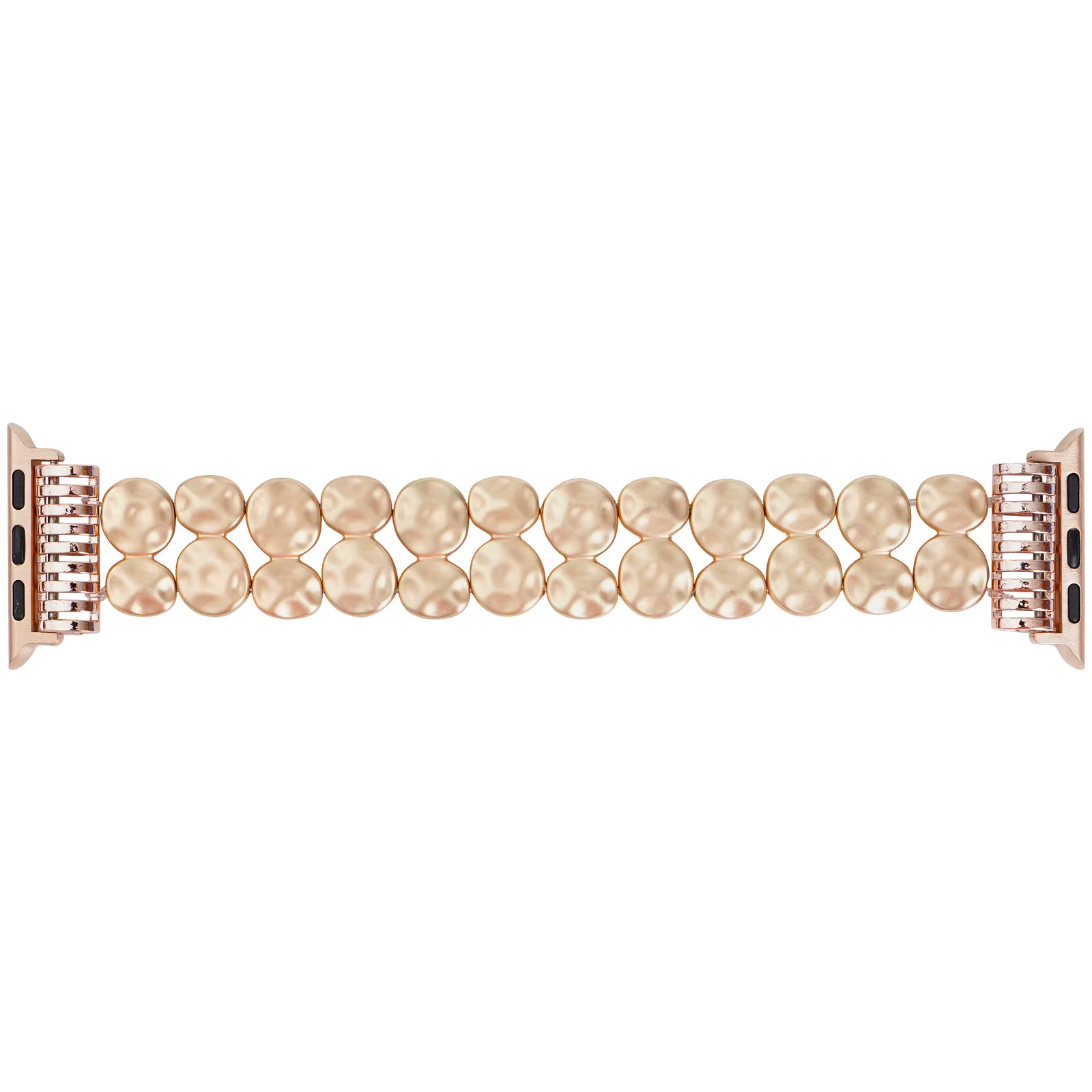 Bracelet de montre en alliage pour femmes, Design de luxe, classique, couleur or, adapté à Apple Wat