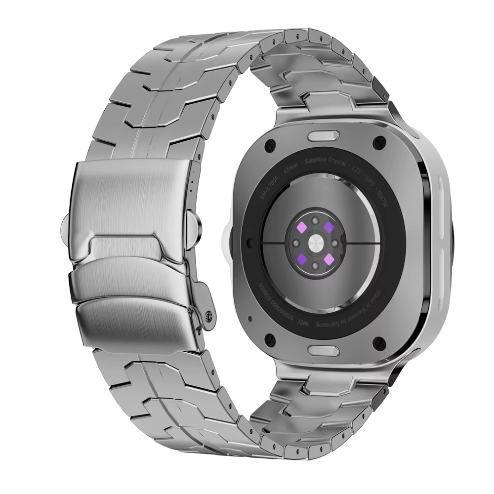 Bracelet en métal pour Samsung Galaxy Watch Ultra, bracelet sans espace, accessoires de bracelet de 