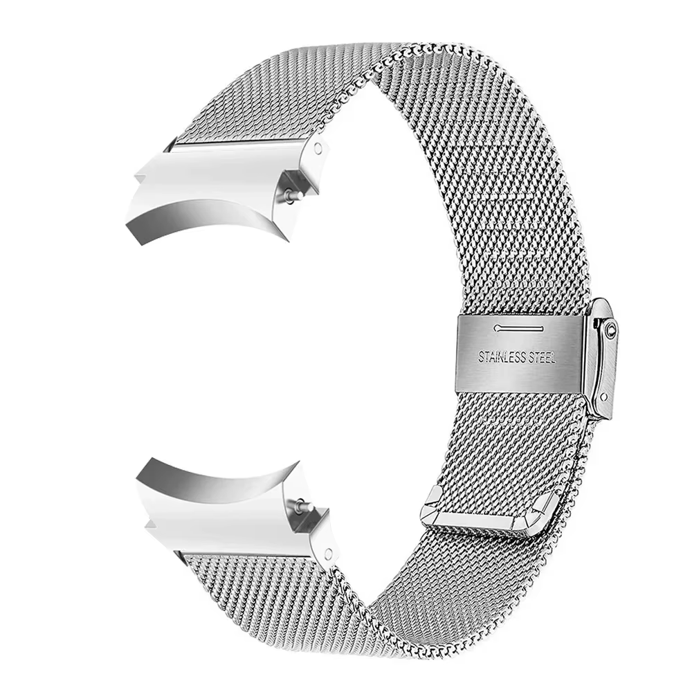 Bracelet en acier sans espaces pour Samsung Galaxy Watch 7 6 5 4 40mm 44mm 5Pro 45mm bracelet en mét