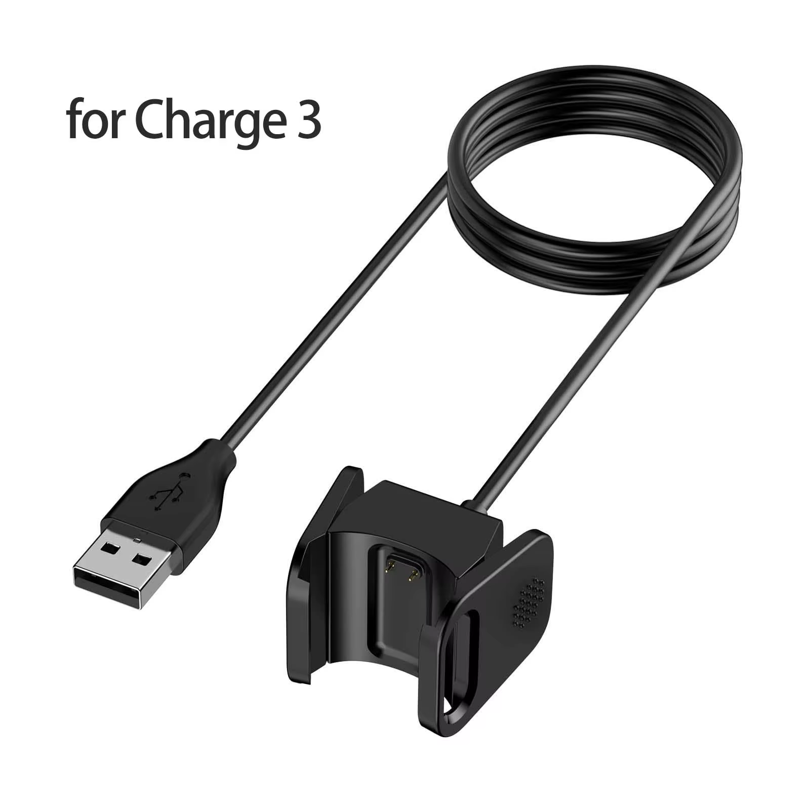 Cordon de chargeur USB de remplacement pour Fitbit Charge 2, câble de chargement pour montre intelli
