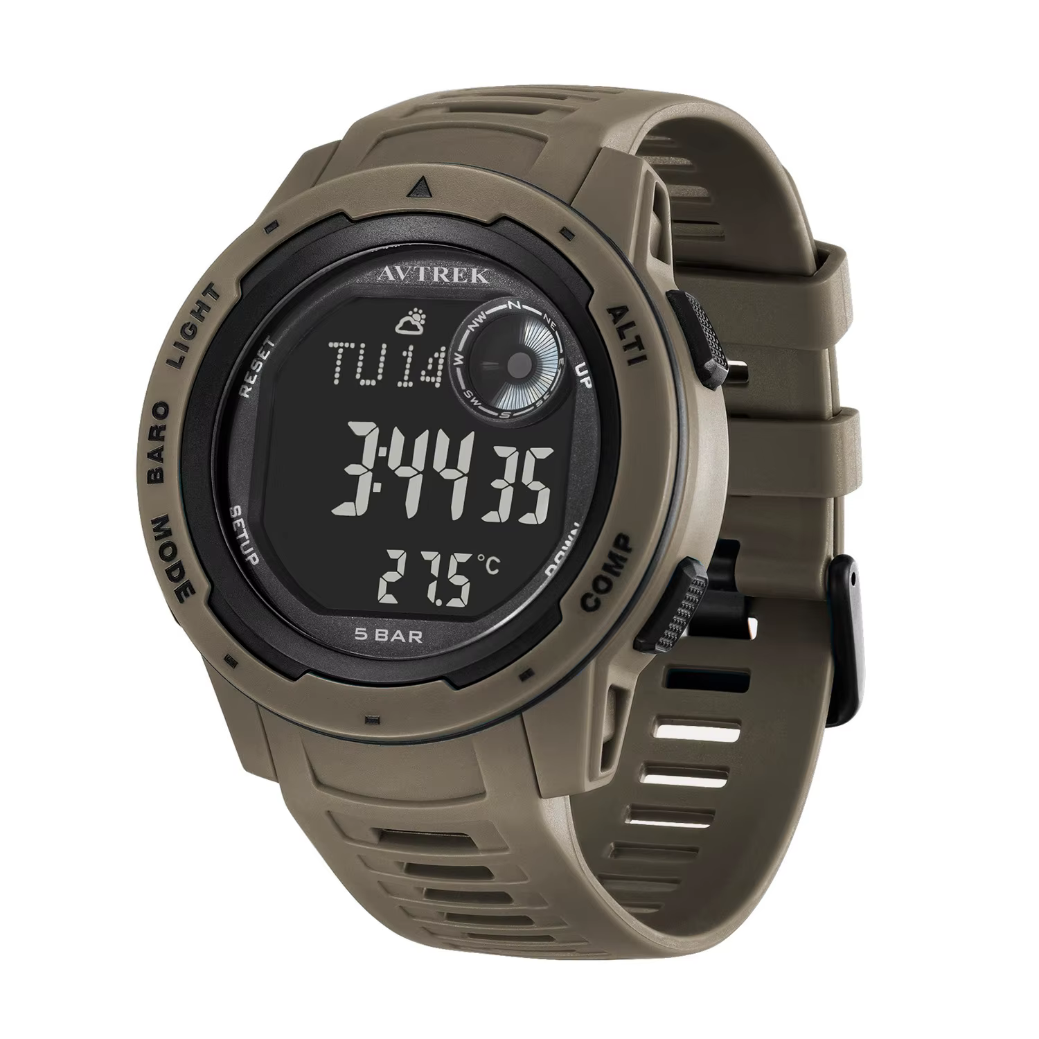 Avtrek-Montres de sport de plein air pour hommes, multi-étanches, numériques Shoous, montres-bracele