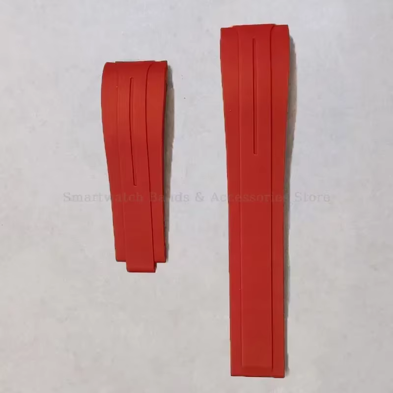 Bracelet de montre en caoutchouc, 20mm 21mm 22mm, pour Rolex pour Water Ghost pour DAYTONA, extrémit