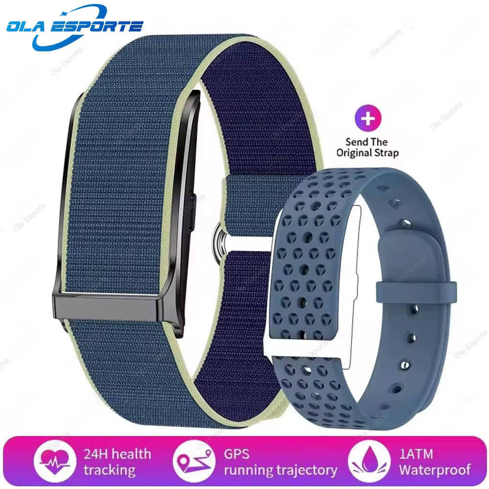 2025 sans écran Bracelet intelligent hommes GPS piste fréquence cardiaque moniteur de sommeil podomè