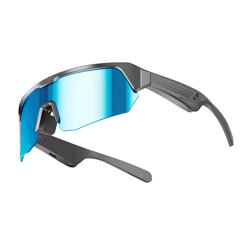Cyclisme course Bluetooth lunettes intelligentes technologie appel Audio casque à distance lunettes 