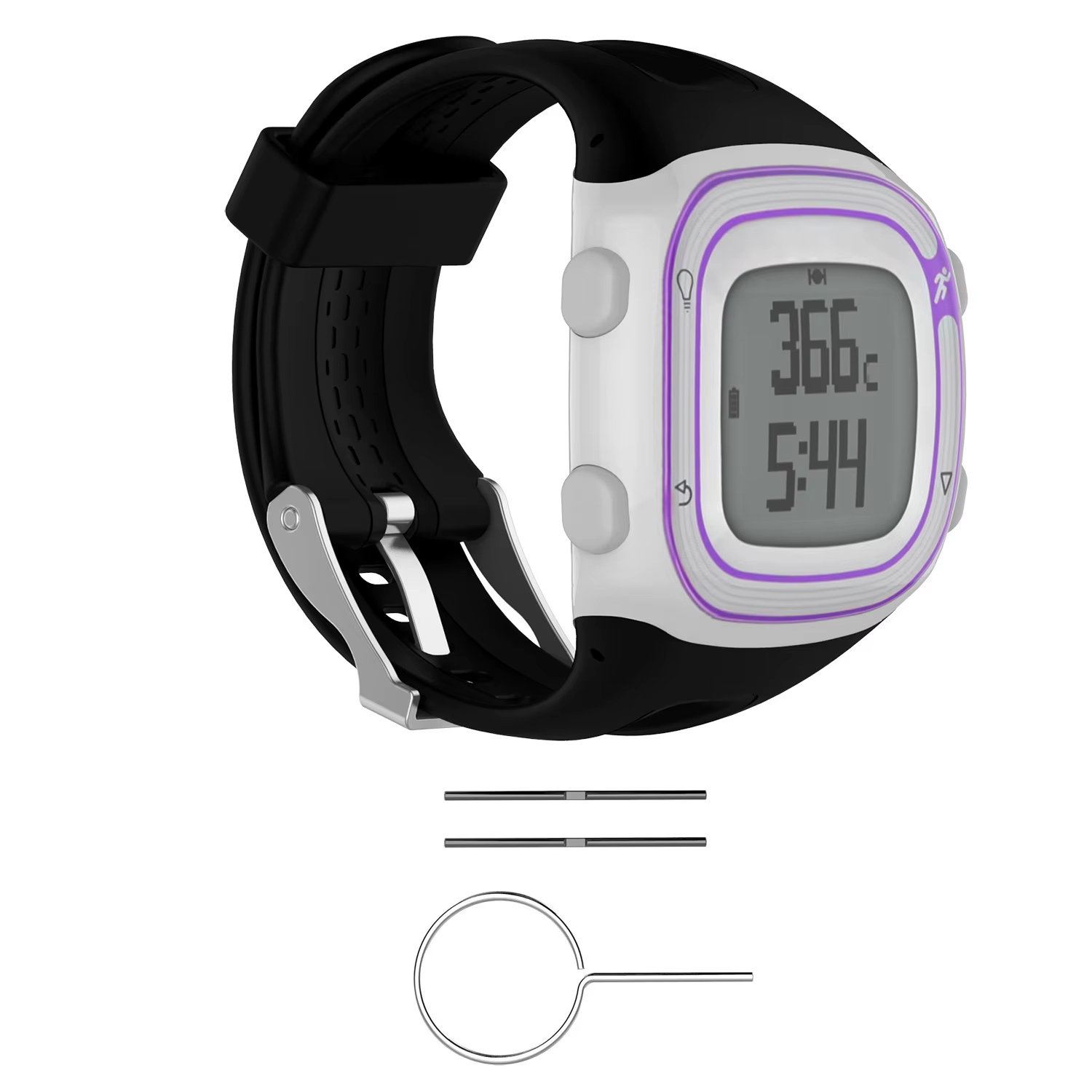 Bracelet de montre pour Garmin Forerunner 10 Forerunner 15 GPS sport montre de course Bracelet houss