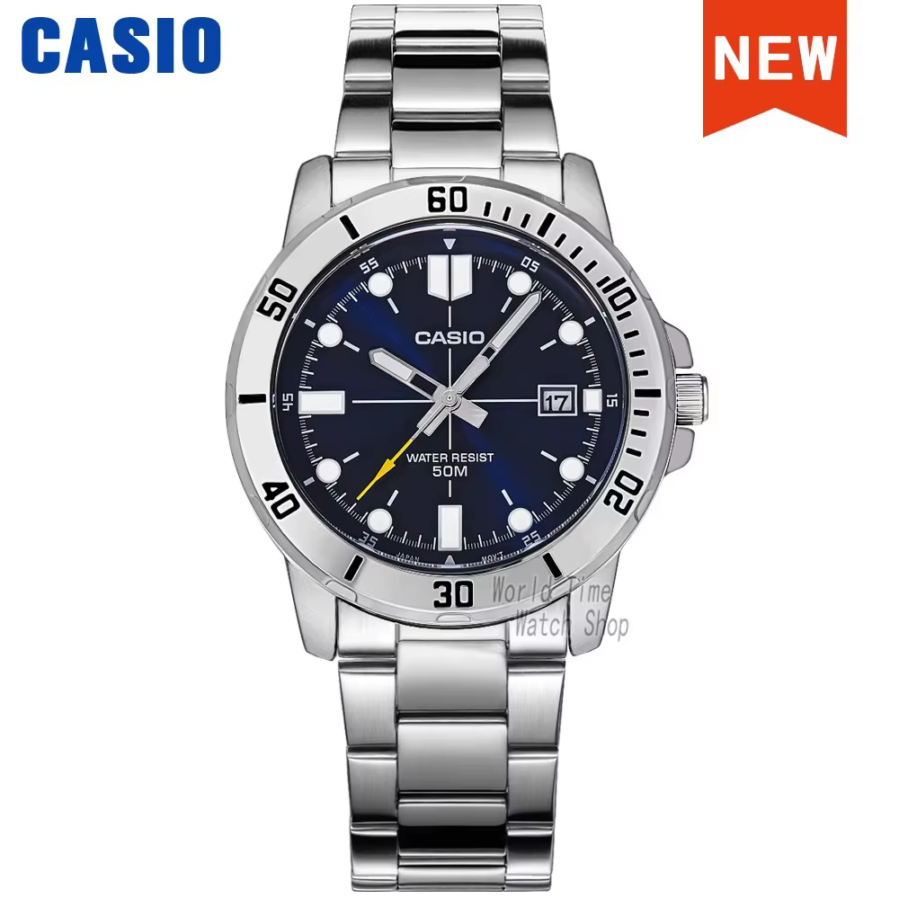 Casio montre pour hommes marque de luxe ensemble quartz 50 m étanche hommes montre lumineuse Sport m