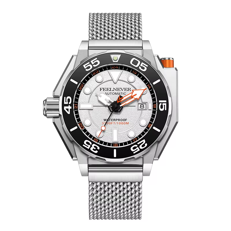 FeelNever – montre de luxe pour hommes, étanche à 1000m, BGW9, Super lumineuse, Relogios Masculinos,