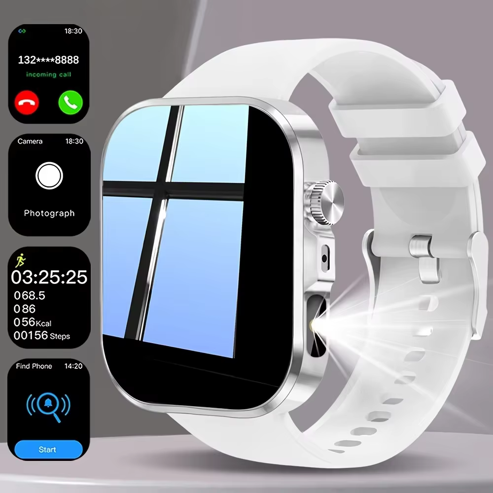 La toute dernière montre intelligente, modèle haut de gamme, est dotée d'un écran tactile de 1,83 po