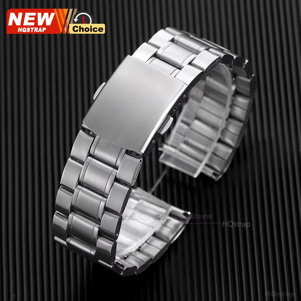 12/14/16mm 18mm 20mm 22mm 24mm Bracelet universel Bracelet de montre en métal léger pour femmes homm