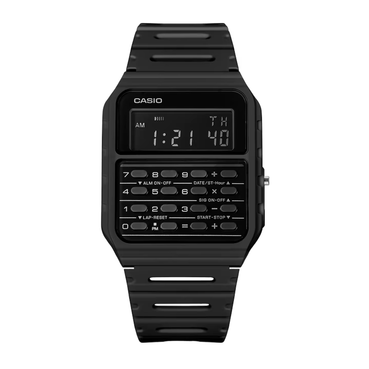 Montre de sport numérique multifonctionnelle étanche pour homme, style rétro, petit format carré, av
