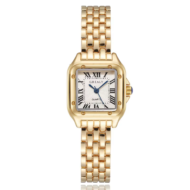 Nouveau luxe femmes montre mode carré montre-bracelet montre à Quartz décontractée Simple strass dam