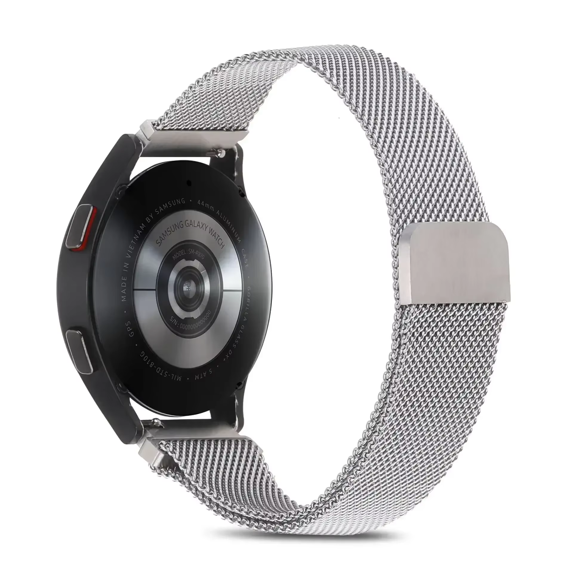 Boucle milanaise de 20mm pour Withings ScanWatch 2, bracelet en maille d'acier inoxydable de 42mm po