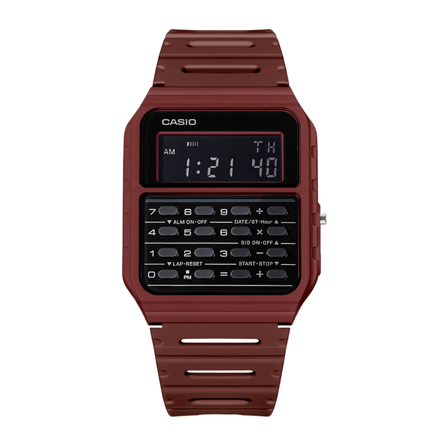 Montre de sport numérique multifonctionnelle étanche pour homme, style rétro, petit format carré, av