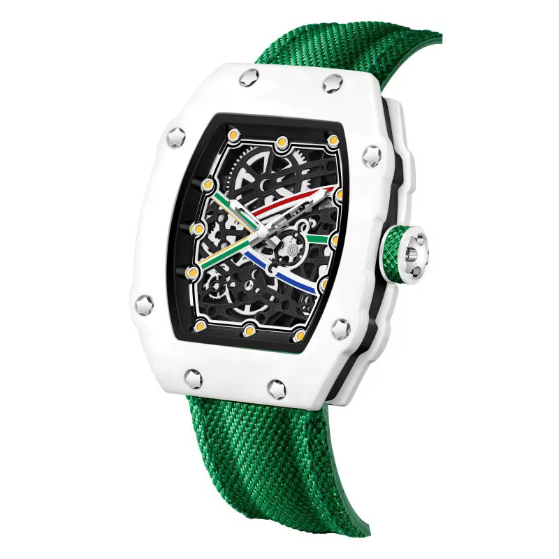 Nouvelle montre à quartz pour homme ultra-fine de forme cylindrique, design élégant et tendance, mon