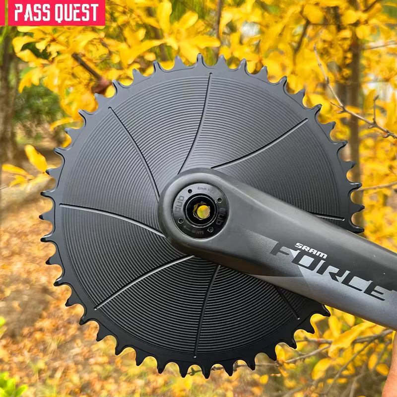 PASS QUEST 8 goujons AERO plateau rond étroit large 3mm décalage à montage Direct pédalier vélo de g