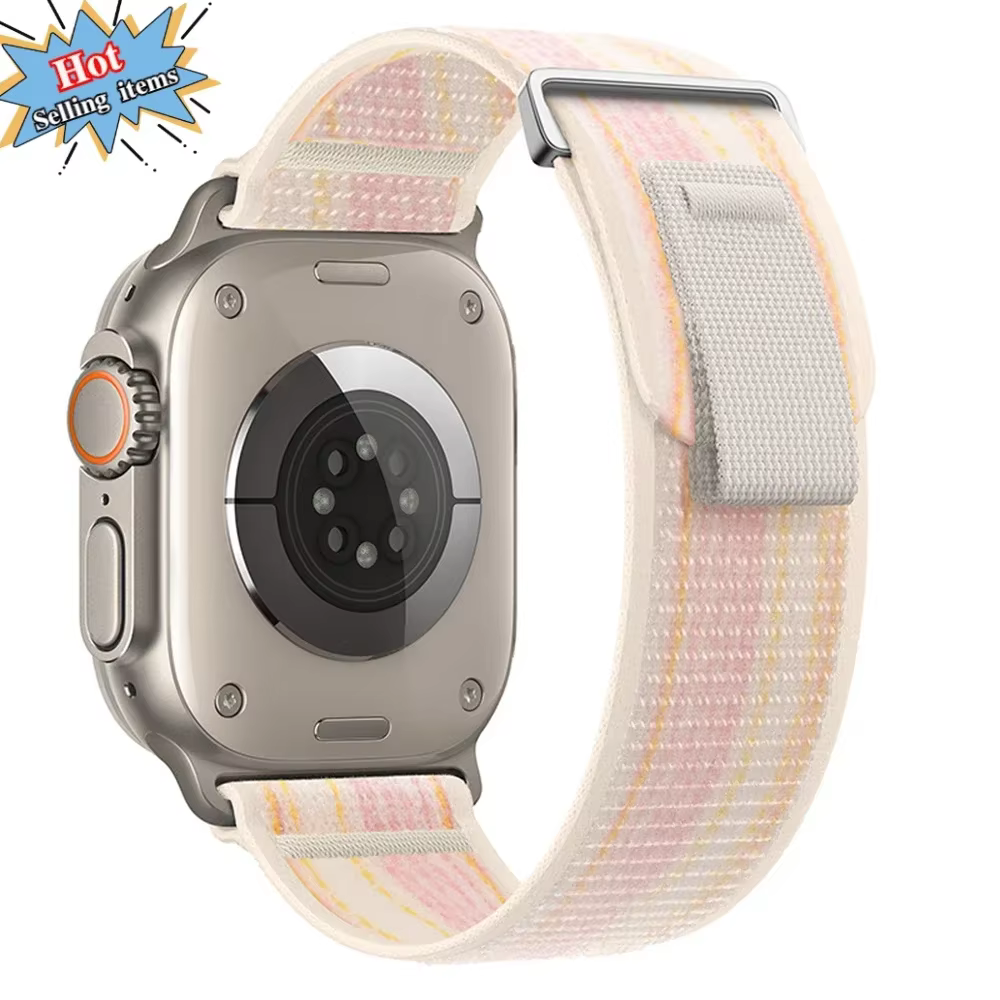 Bracelet à boucle Trail pour Apple Watch Ultra 3/2 49mm série 11 10 9 8 7 46mm 45mm 41mm 42mm bracel