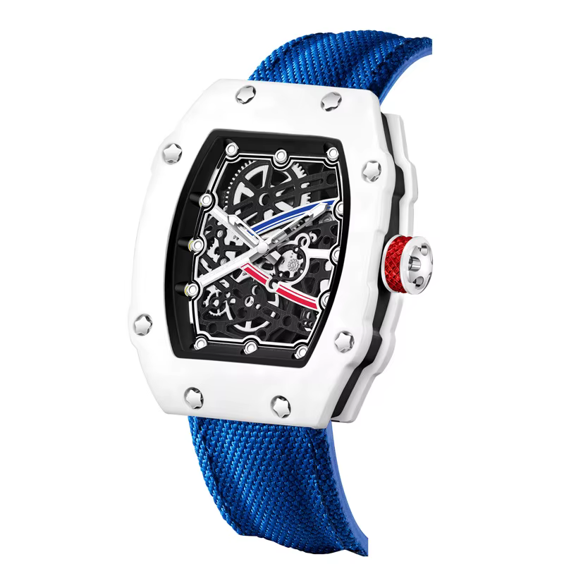 Nouvelle montre à quartz pour homme ultra-fine de forme cylindrique, design élégant et tendance, mon