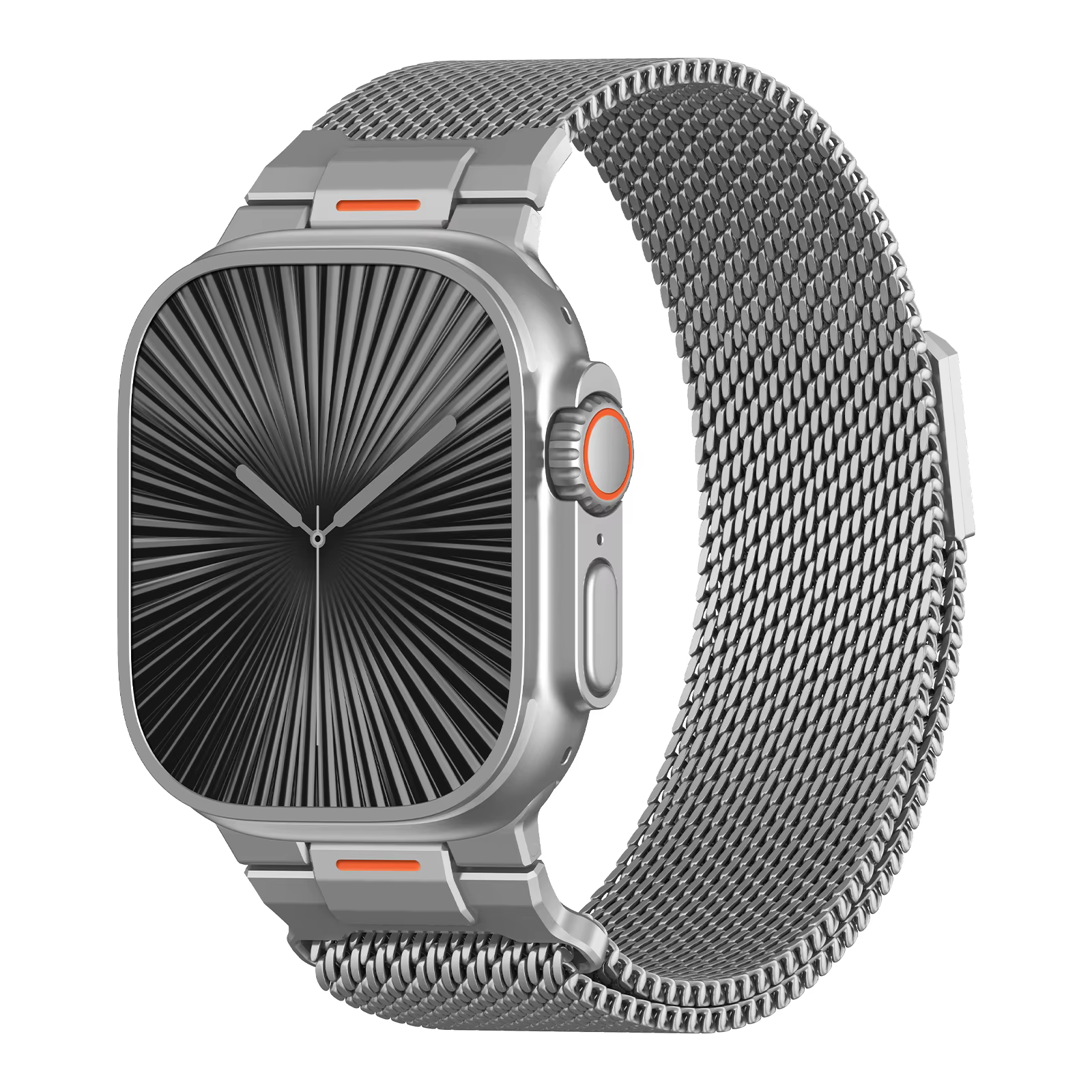 Boucle milanaise pour apple watch ultra 2 bandes 49mm 44mm 40mm 45mm 46mm 41mm 42 38 Bracelet en mét