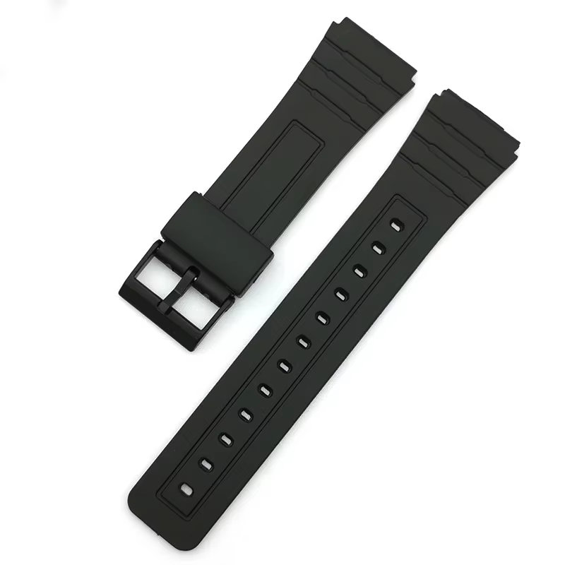 Bracelet en Silicone pour CASIO W800H SGW400, 18 20 22mm, pour F84 F91W AE1200/1300 A158/168 F105/10