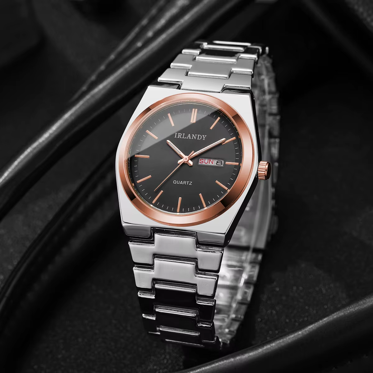 Montres d'affaires de luxe pour hommes, montres-bracelets à Quartz avec calendrier, horloge Reloj Ho