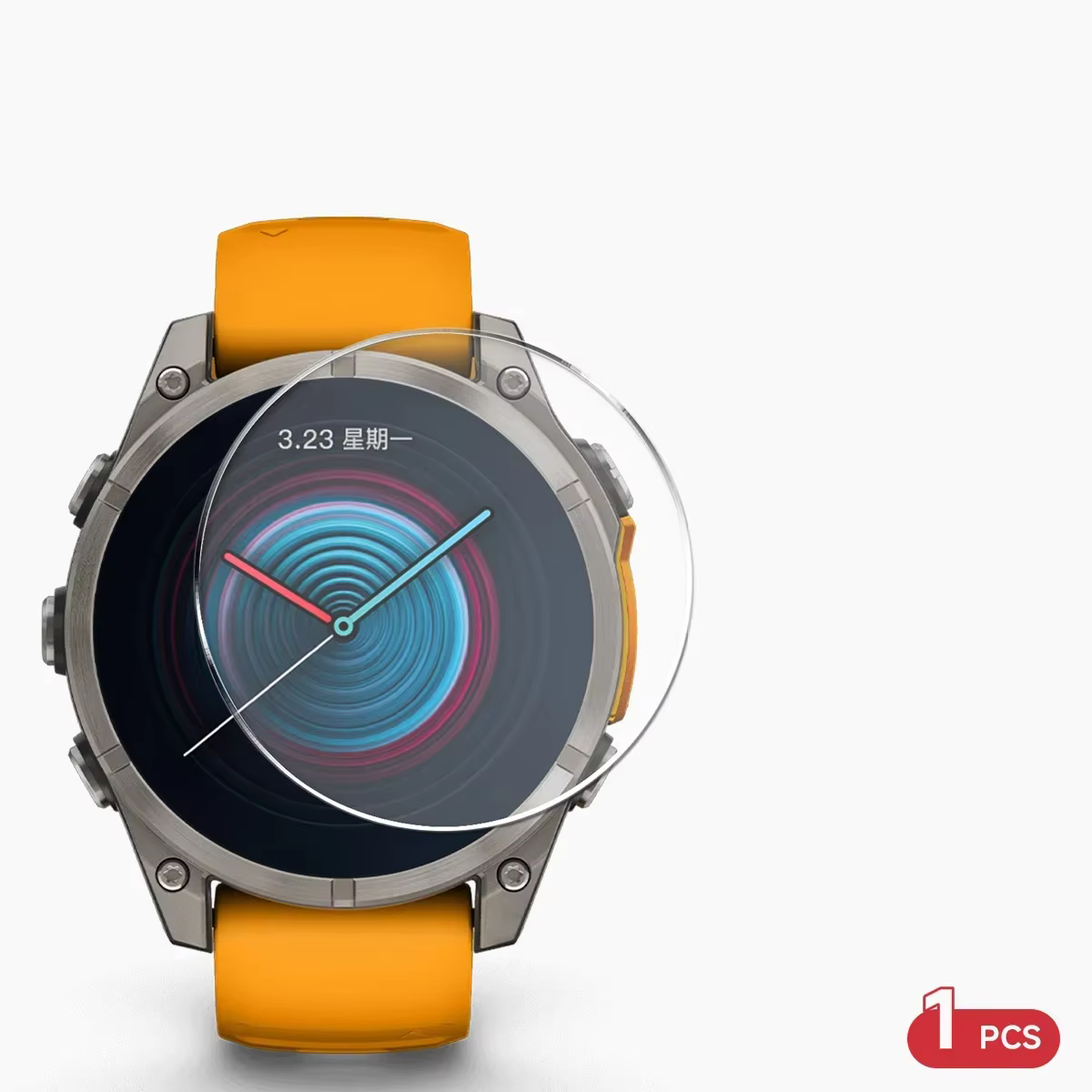 Protecteur d'écran de montre intelligente en verre 9H Premium Guatemala, protecteur anti-rayures, ac