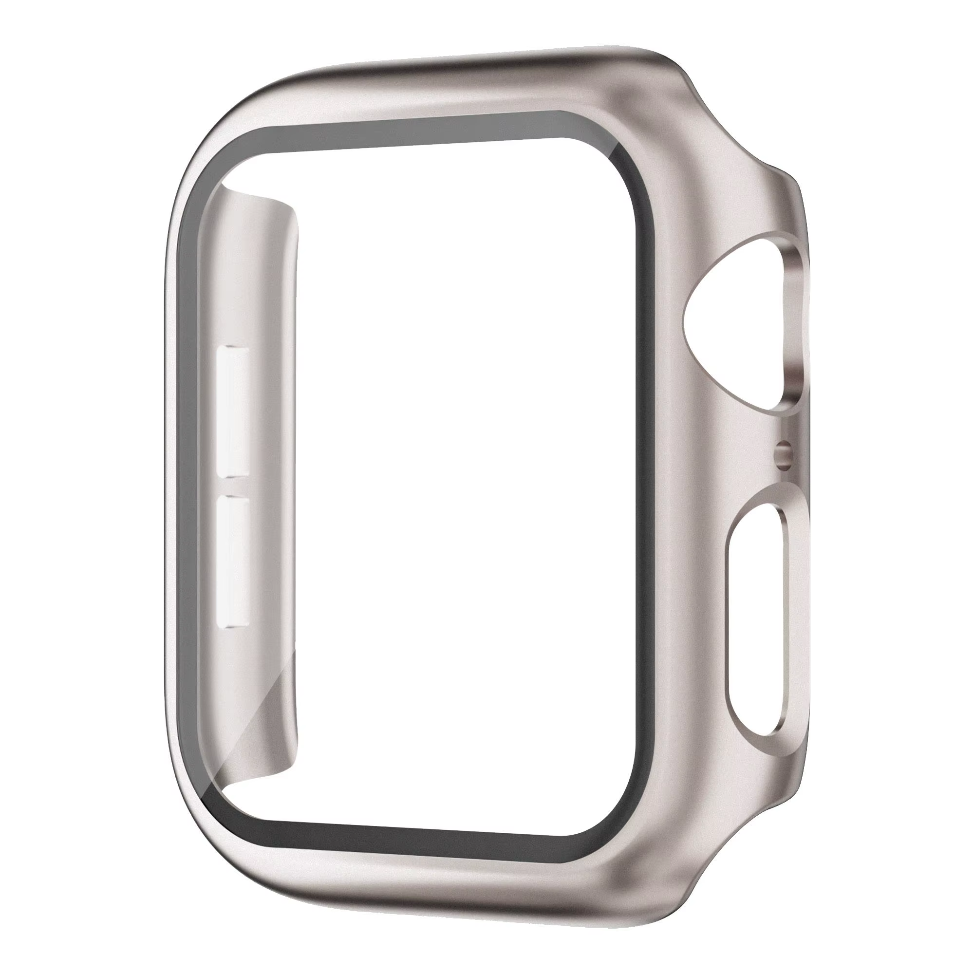 Verre + couvercle pour boîtier de montre Apple 46mm 44mm 40mm 45mm 41mm 42mm 38mm protecteur d'écran