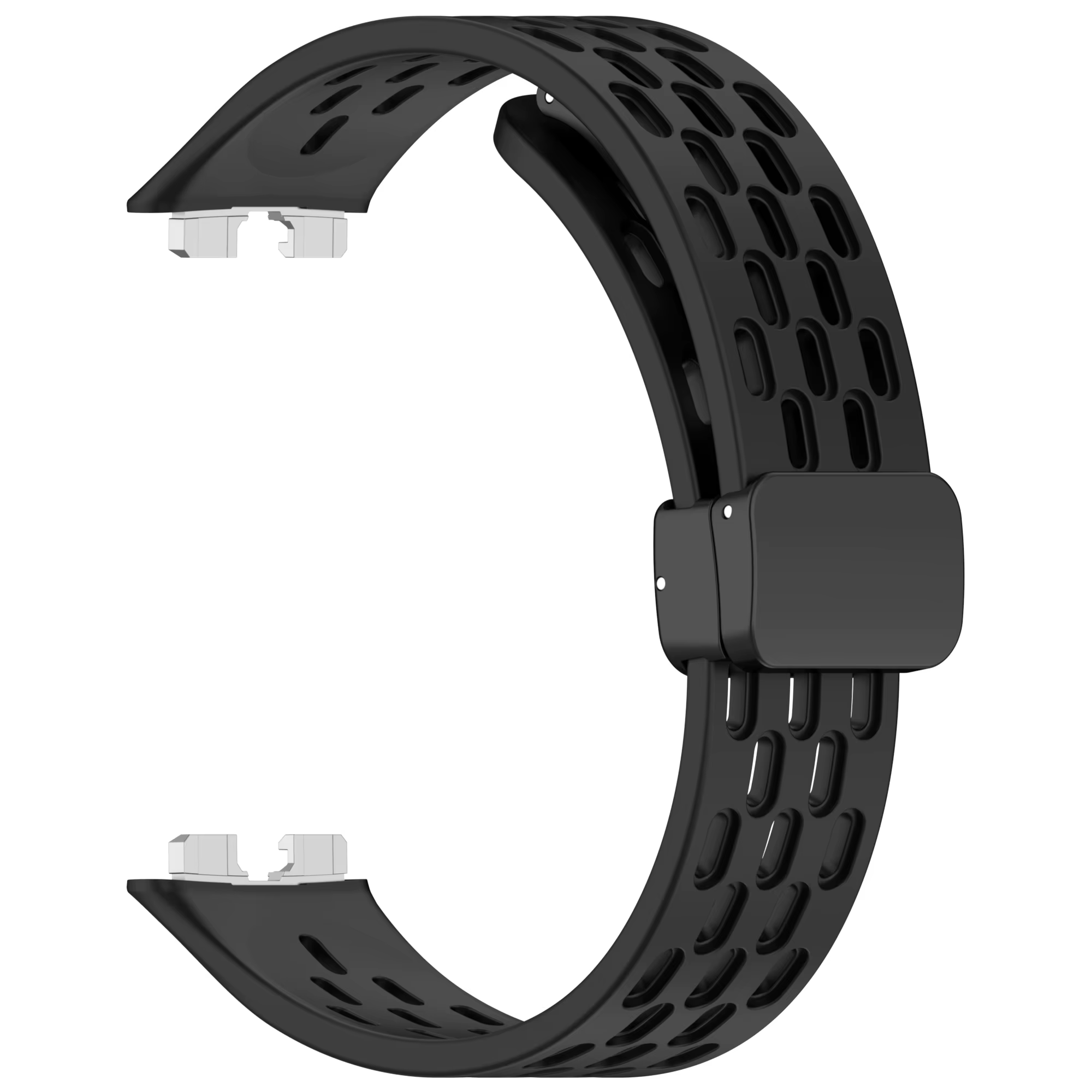 Bracelet magnétique pour Huawei Band 10/9/8, accessoires de Sport en Silicone respirant, pulseira co