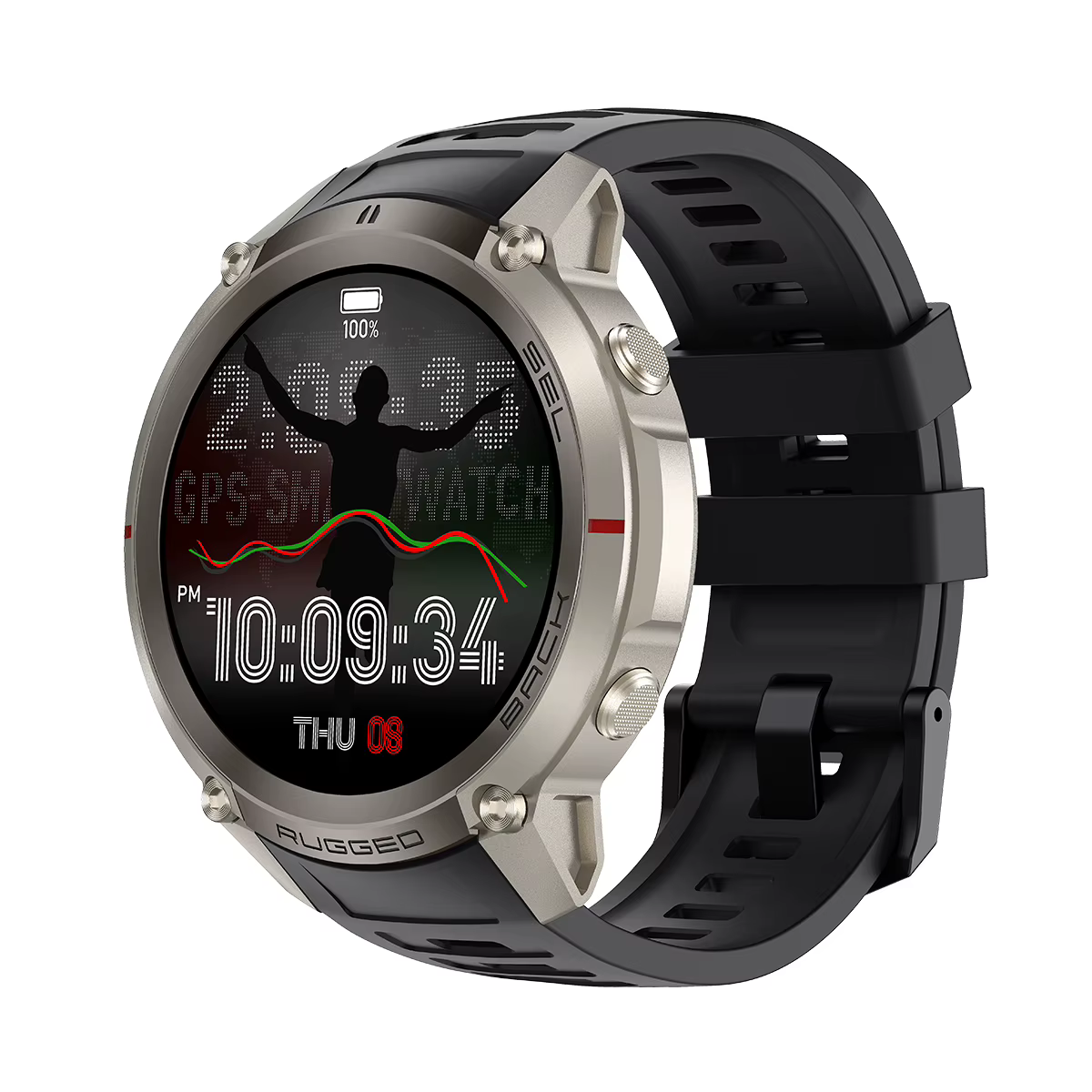 Nouvelle Montre Connectée Homme 2026 avec Cartes Hors Ligne, GPS Intégré, Appels Bluetooth, Plus de 