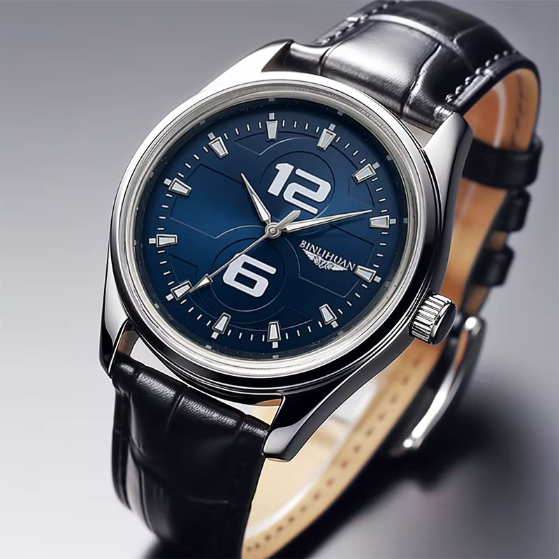 Montre décontractée pour homme, montre à quartz tendance pour homme