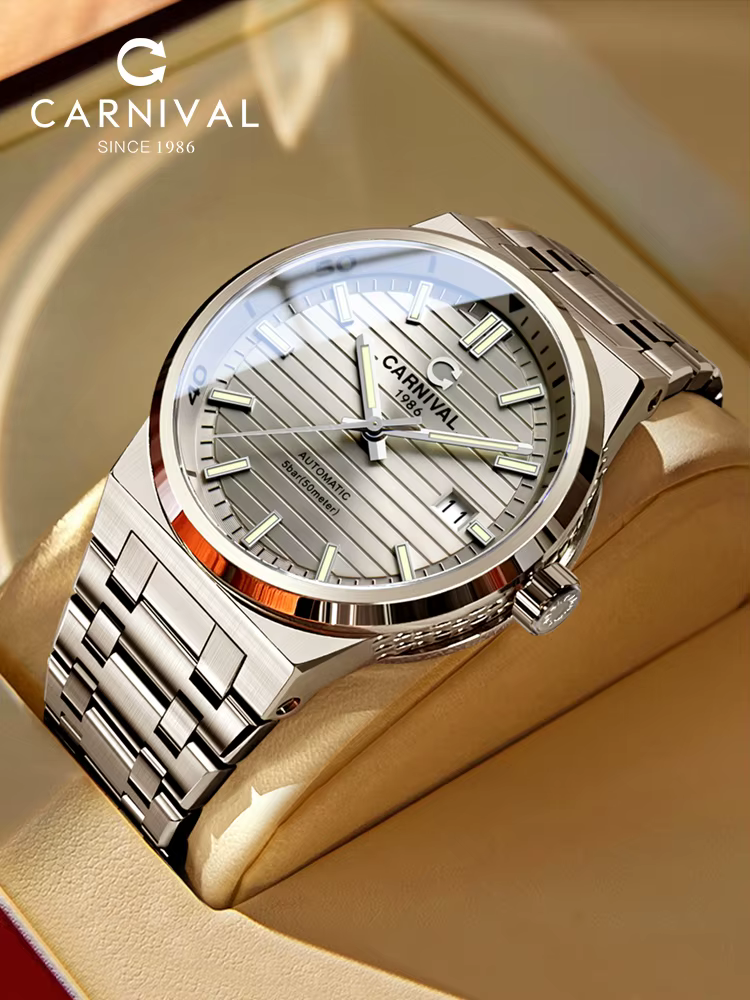 IW japon mis5 mouvement Sport hommes montre gris automatique mécanique montres haut de gamme de luxe